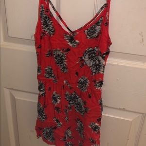 H&M Floral Print Romper